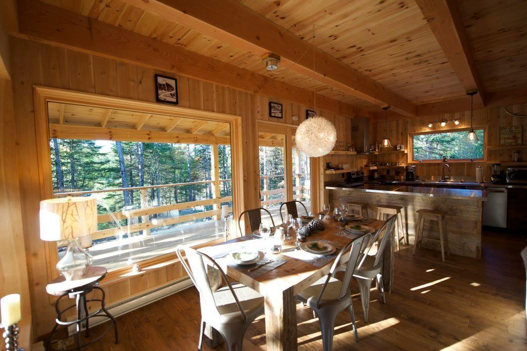 Les Bouleaux - Les Chalets Spa Canada La Malbaie Exterior photo