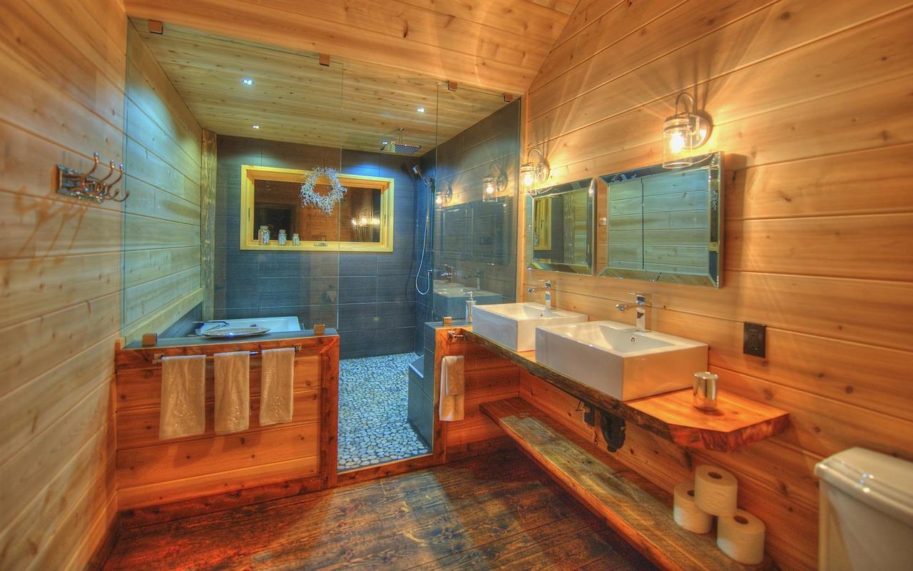 Les Bouleaux - Les Chalets Spa Canada La Malbaie Exterior photo